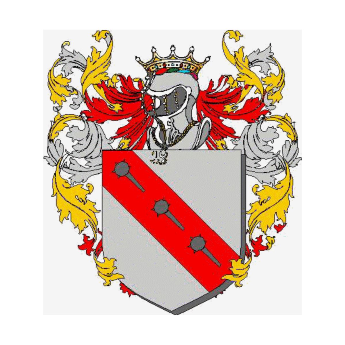 Coat of arms of family Mazorra