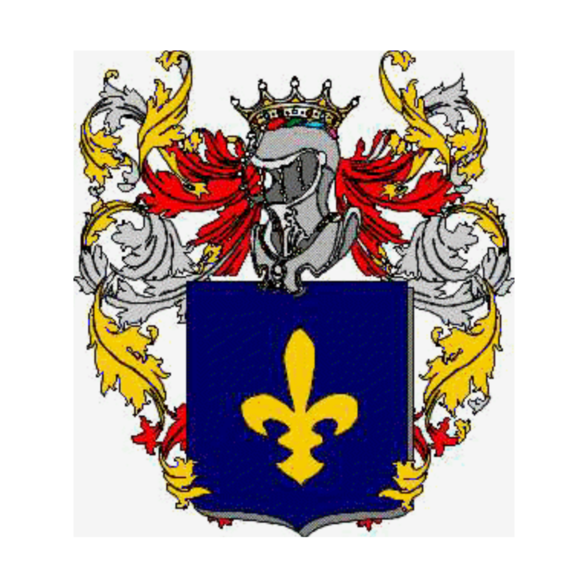 Coat of arms of family Zanucci