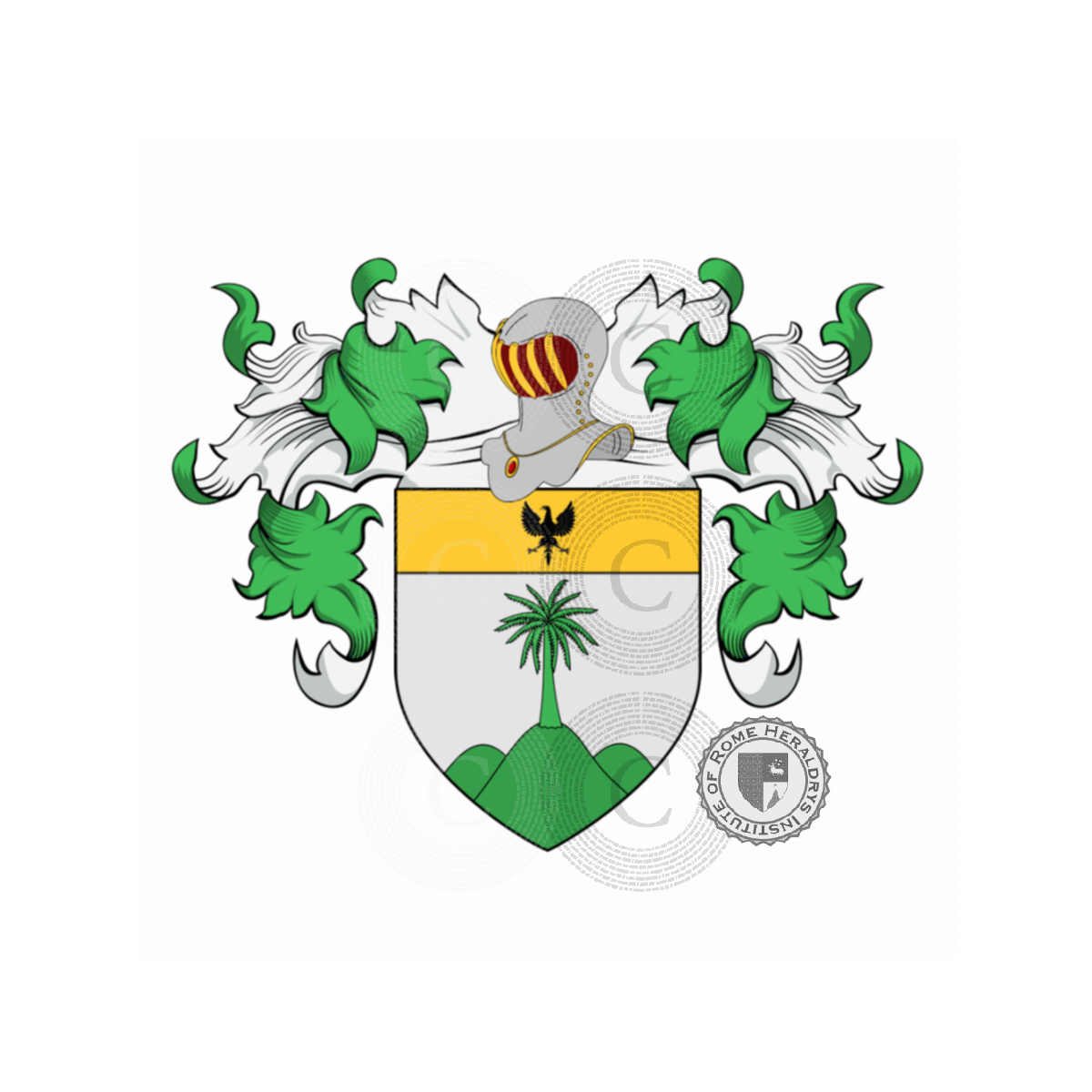 Wappen der Familie Monti Cavalli