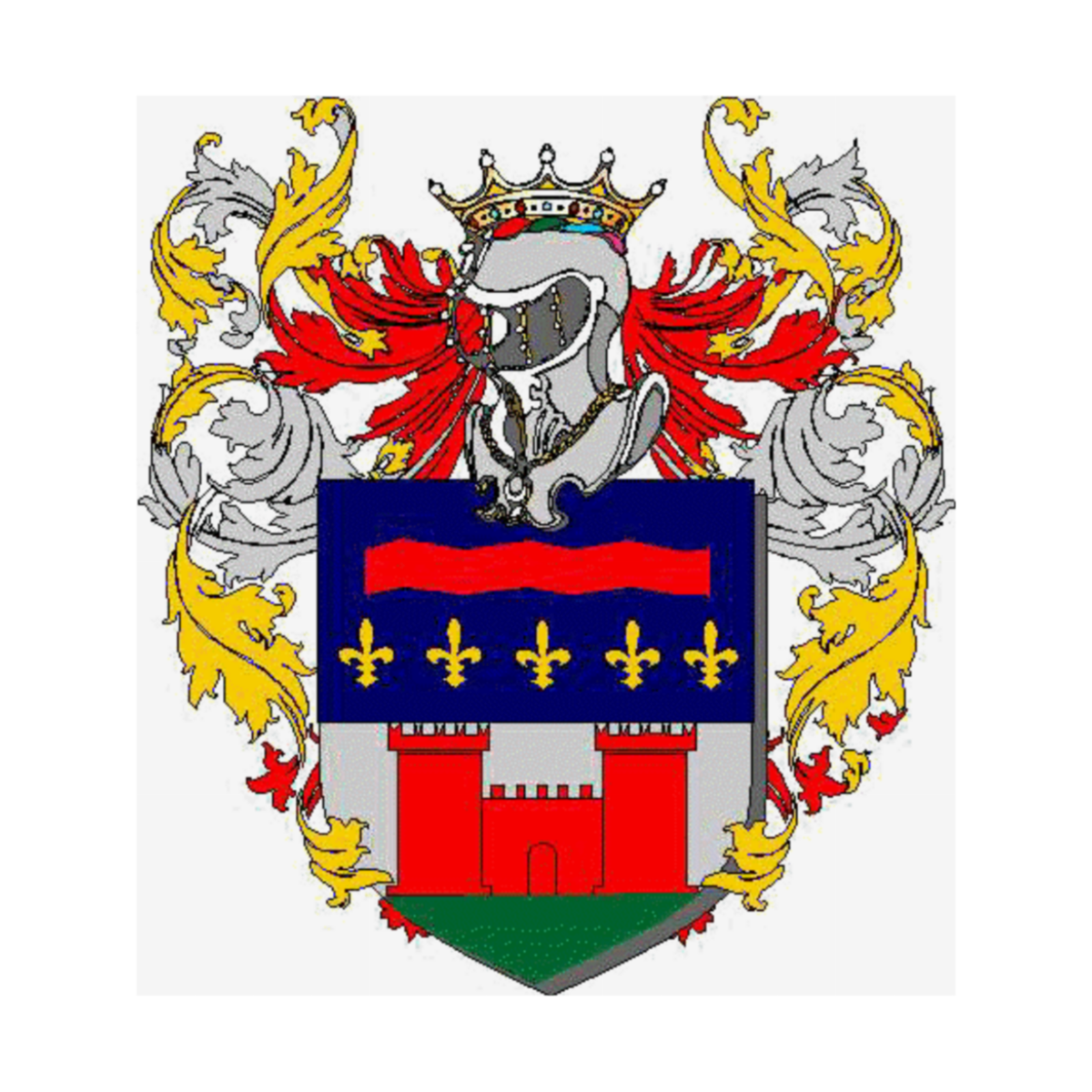 Wappen der Familie Colini Baldeschi