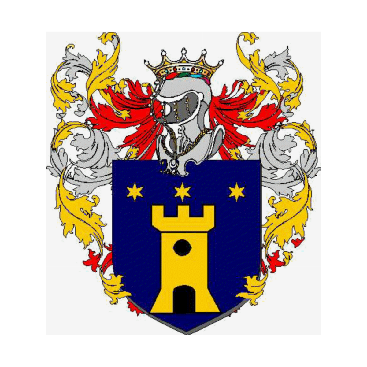 Coat of arms of family Alfe
