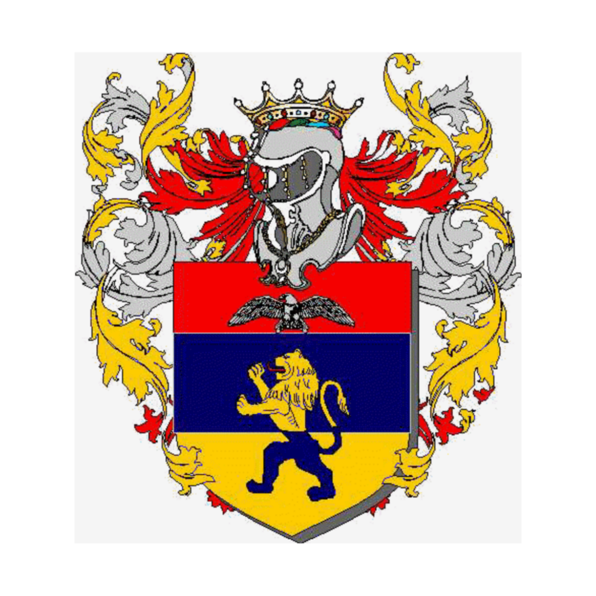 Coat of arms of family Negrisolo