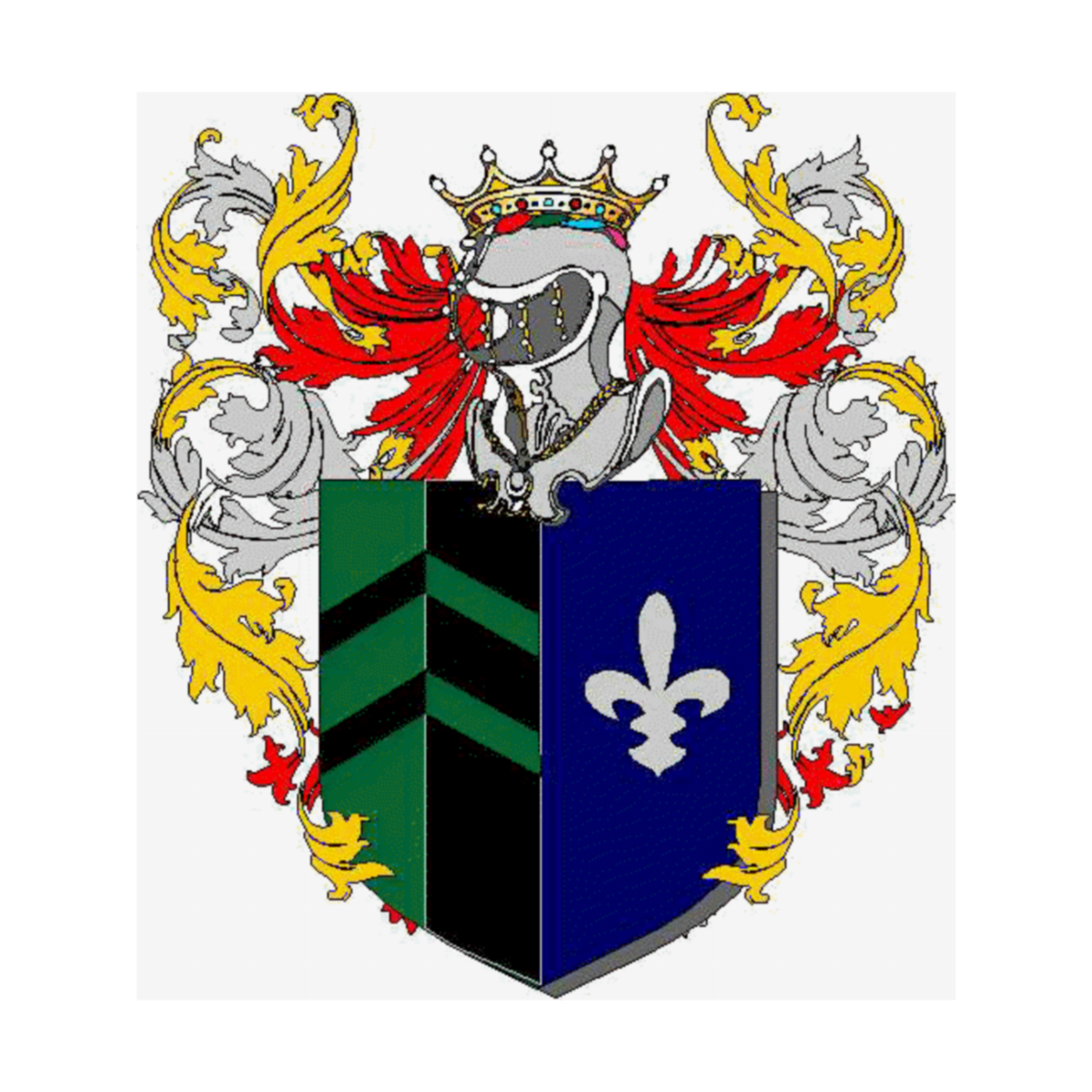 Coat of arms of family Bachiorri