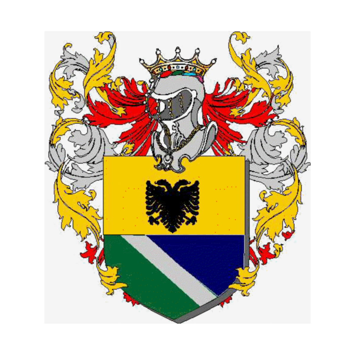 Coat of arms of family Carpignano