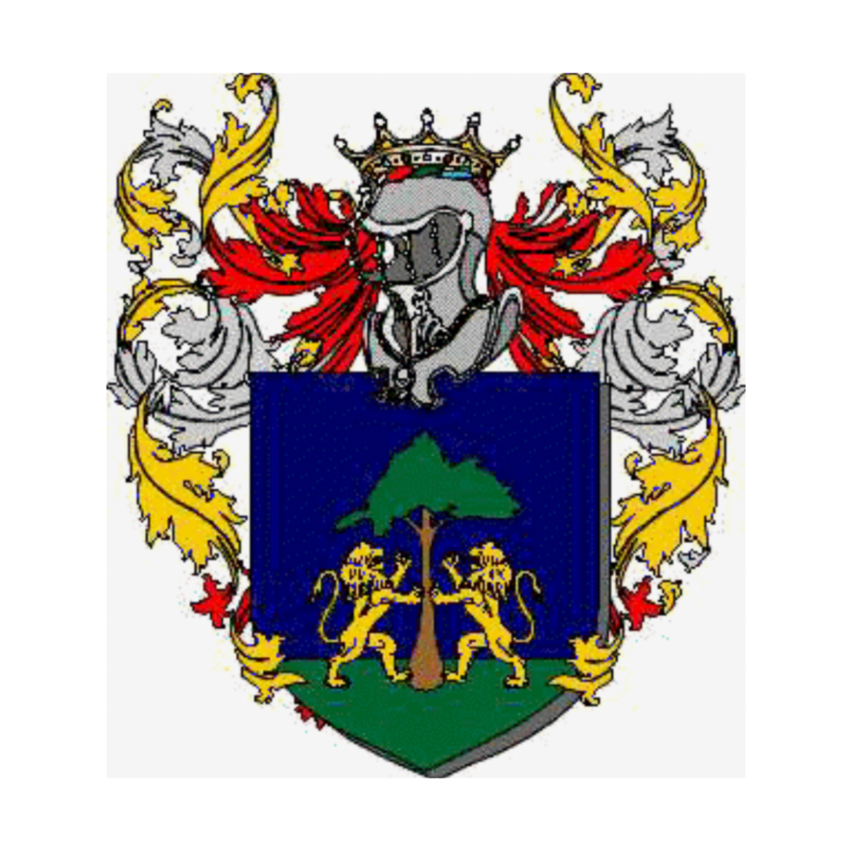 Coat of arms of family Pallicelli