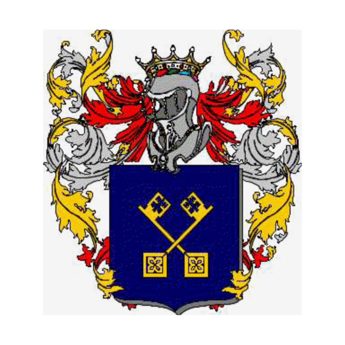 Coat of arms of family Taschera
