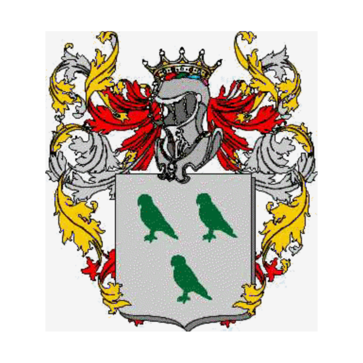 Coat of arms of family Riari