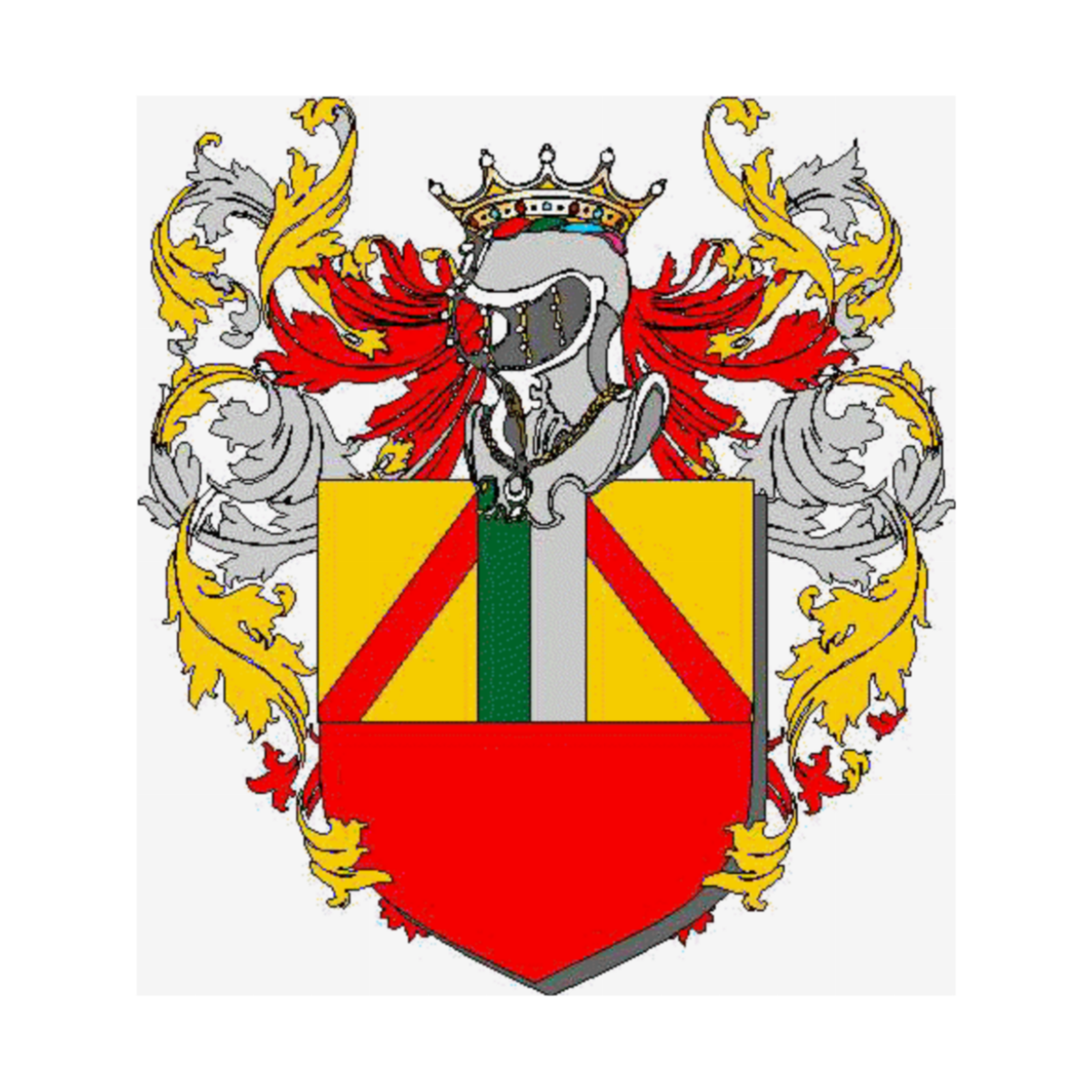 Coat of arms of family Tolentinati