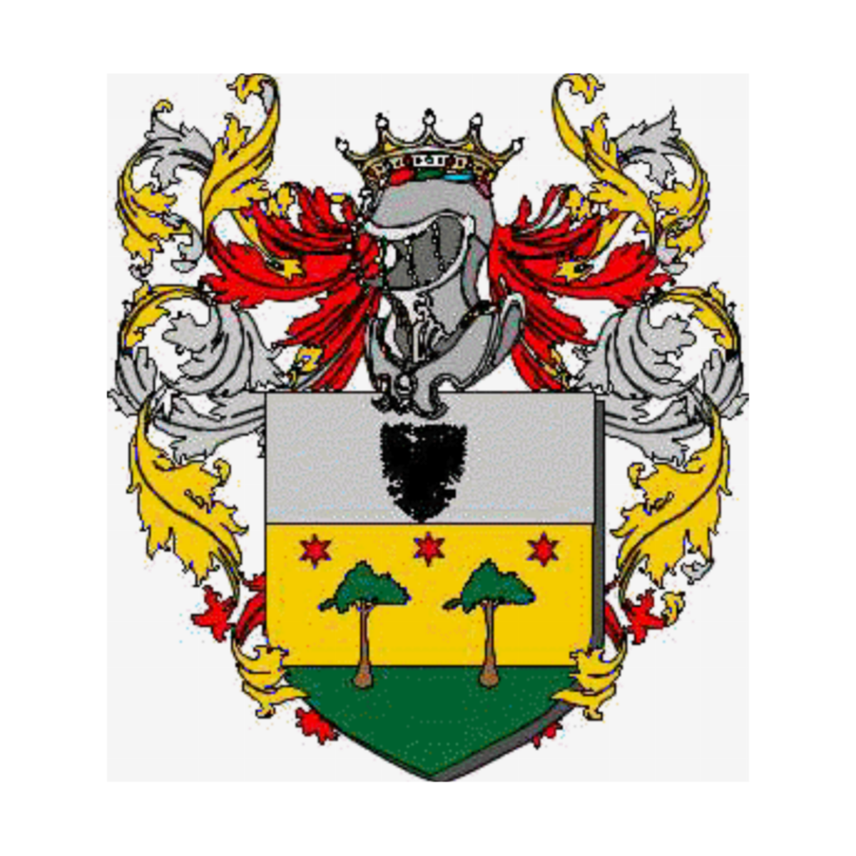 Coat of arms of family Quaria