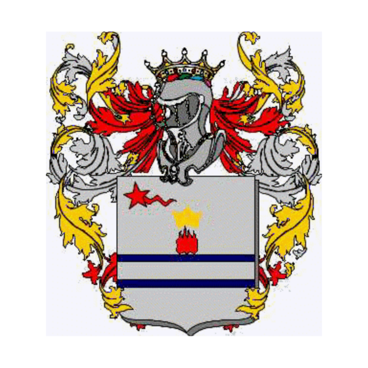 Coat of arms of family Ruzzetta