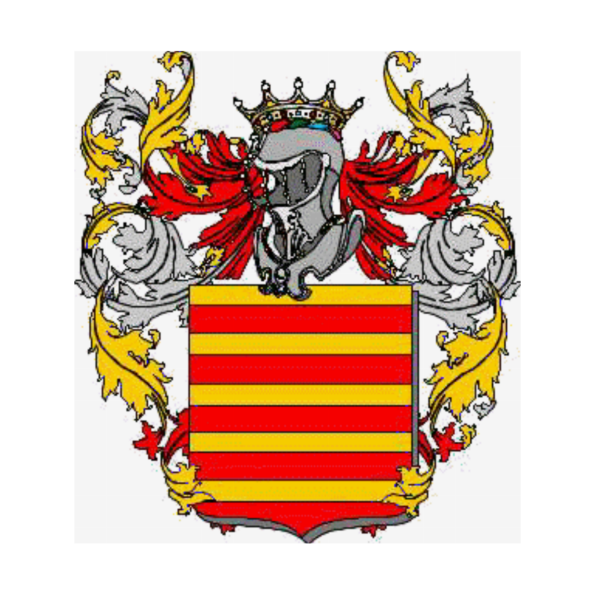 Coat of arms of family Capitelmozzo