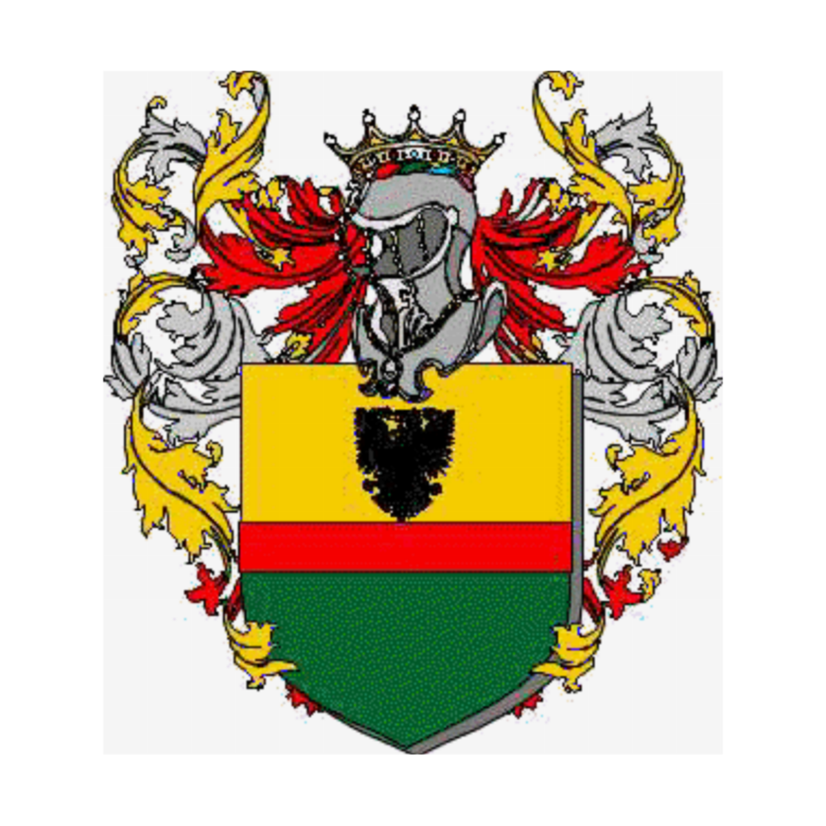Wappen der Familie Ubaldini Degli Orci