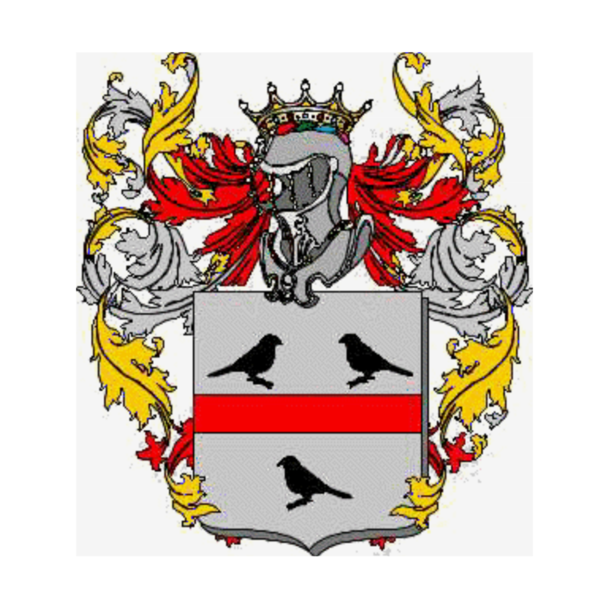 Coat of arms of family Elmo
