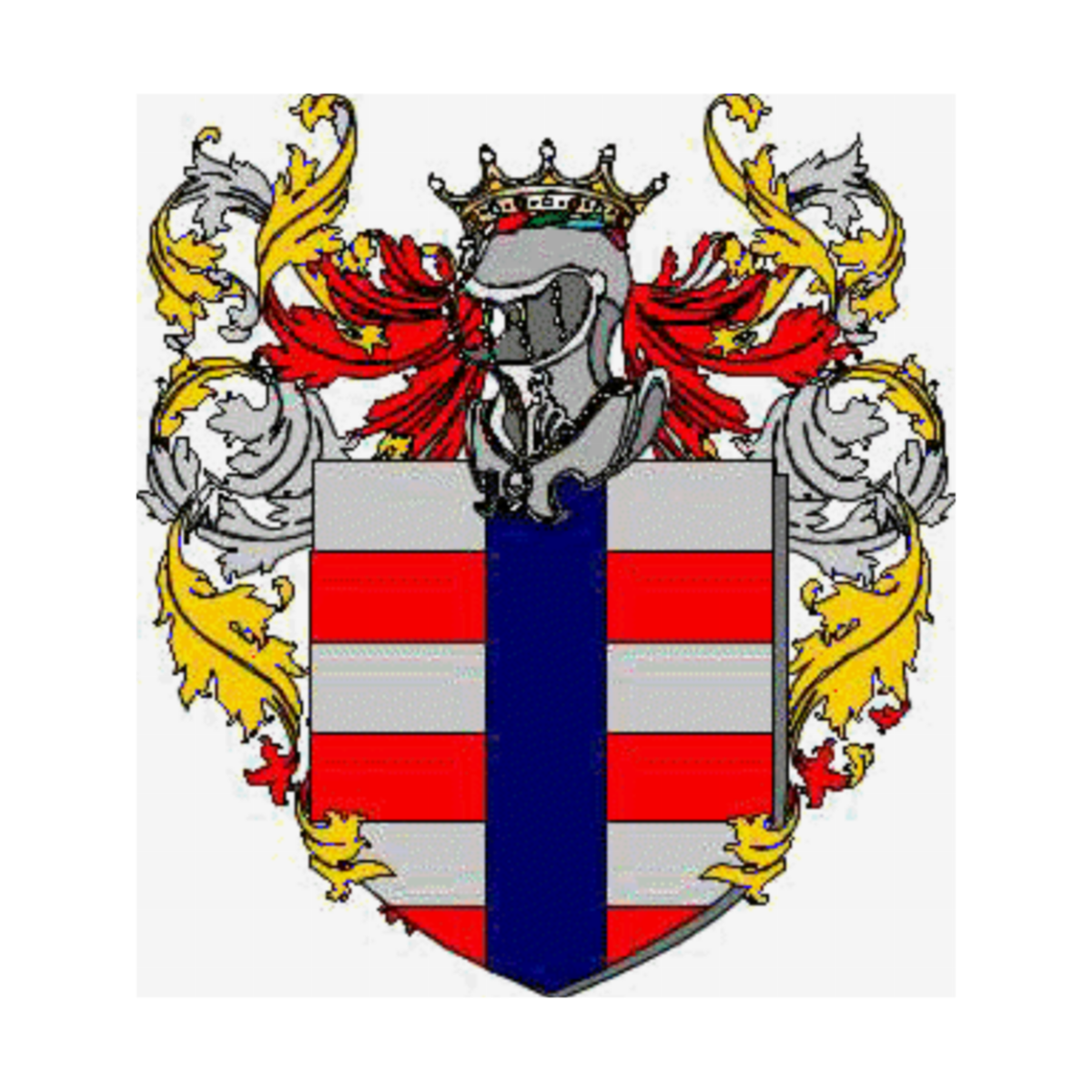 Coat of arms of family Cagnina