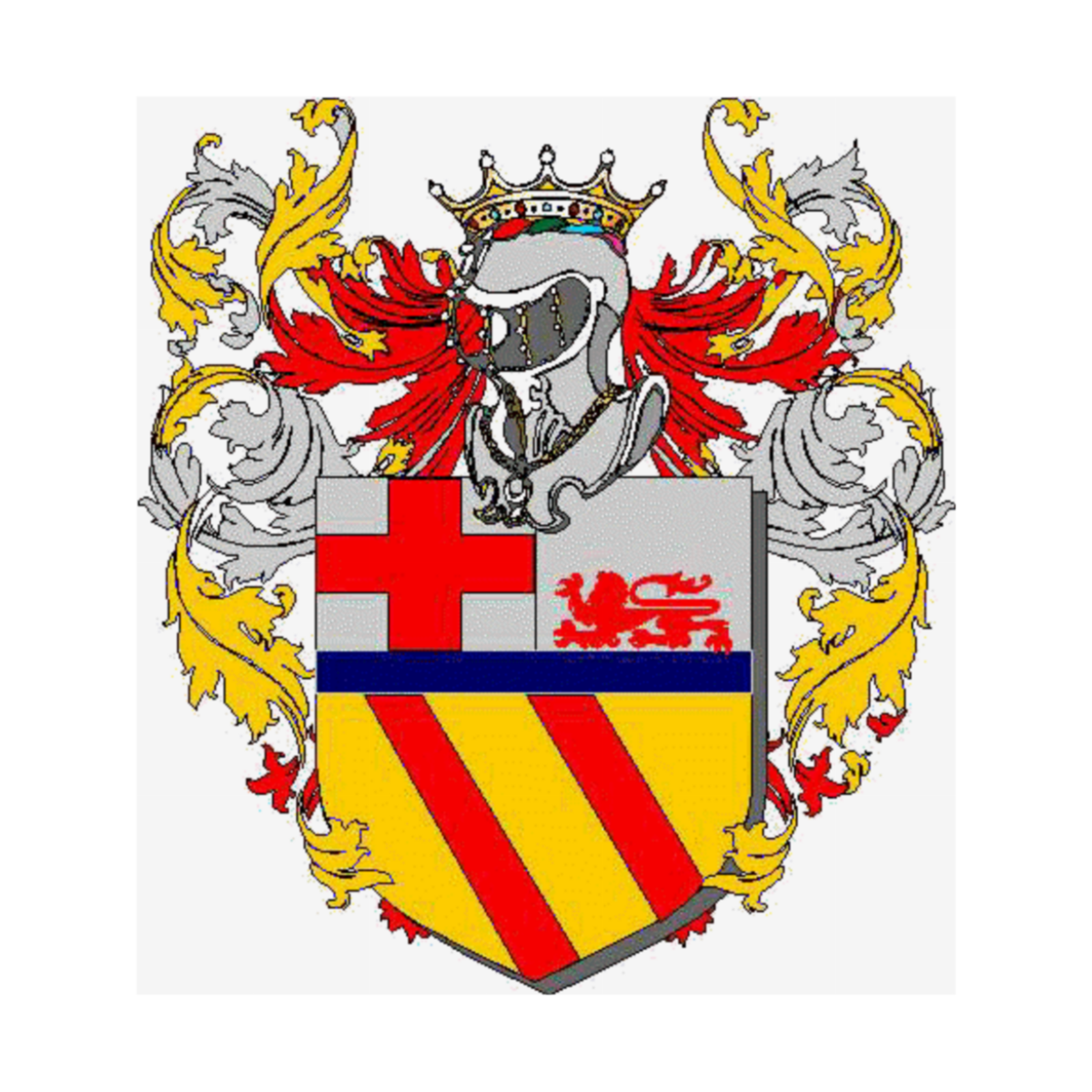 Coat of arms of family Delzani
