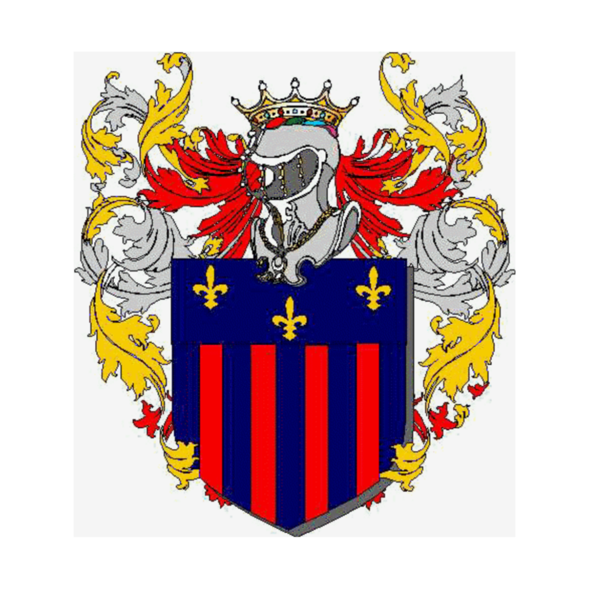 Wappen der Familie Merlotti