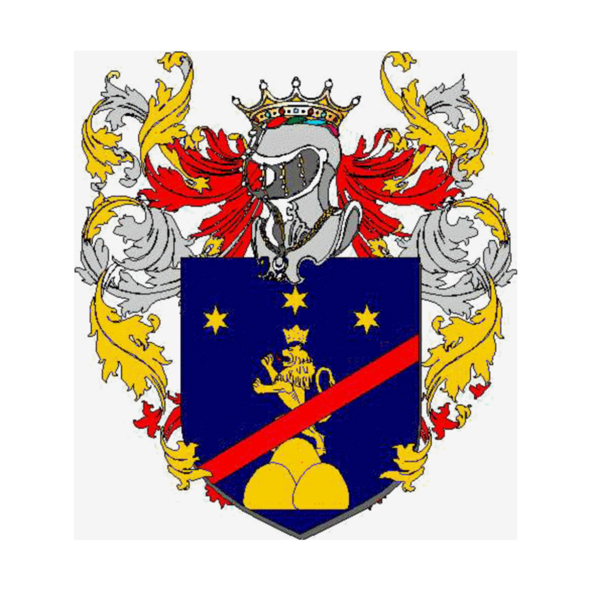 Coat of arms of family Dizza