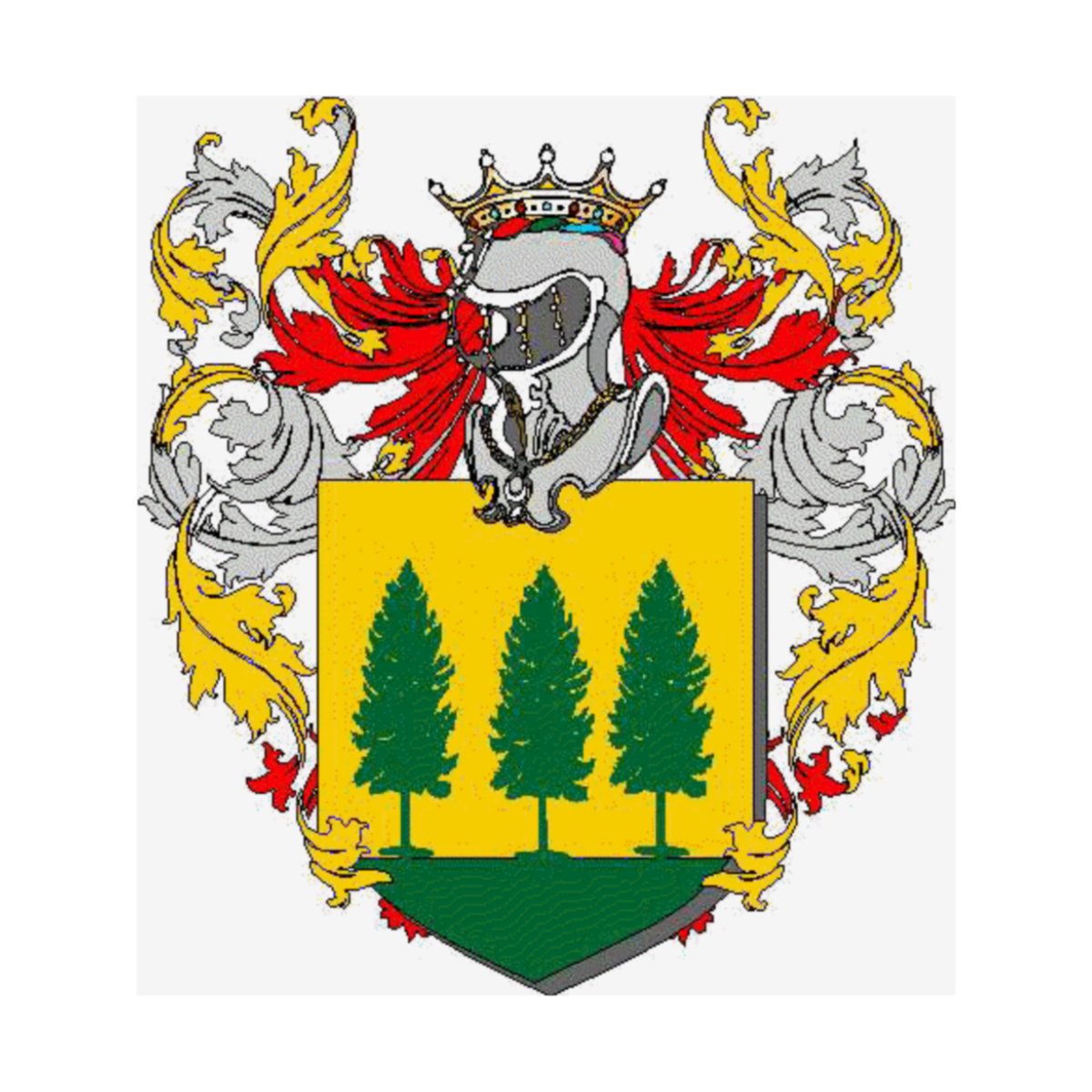 Coat of arms of family Gabotti