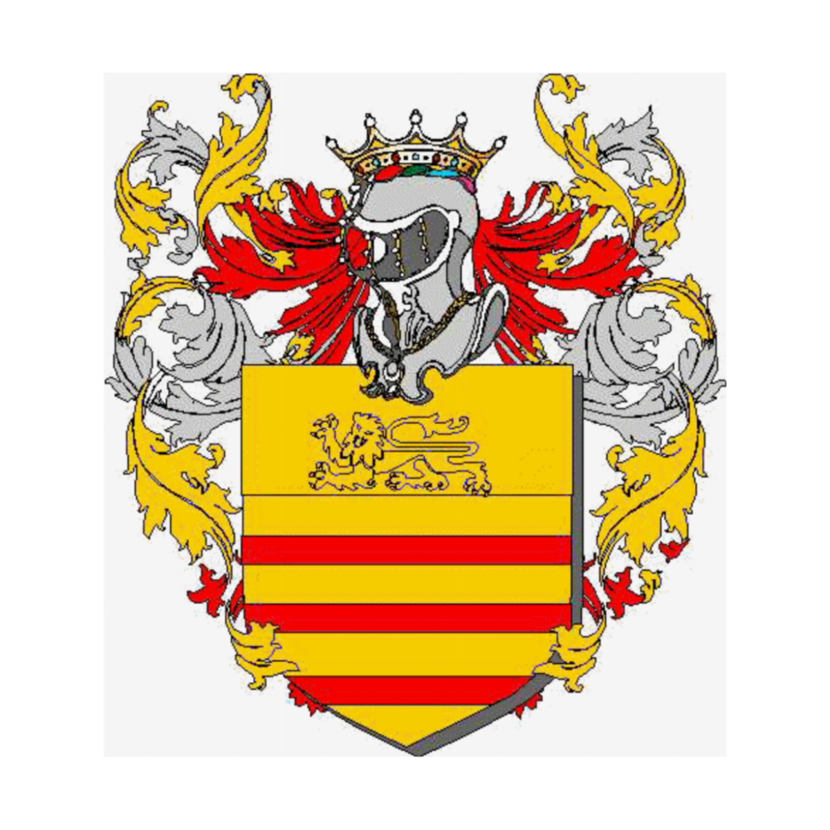 Escudo de la familia SERPIETRI  FEDERICA