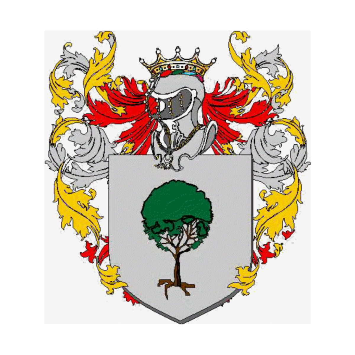 Coat of arms of family D'augusta
