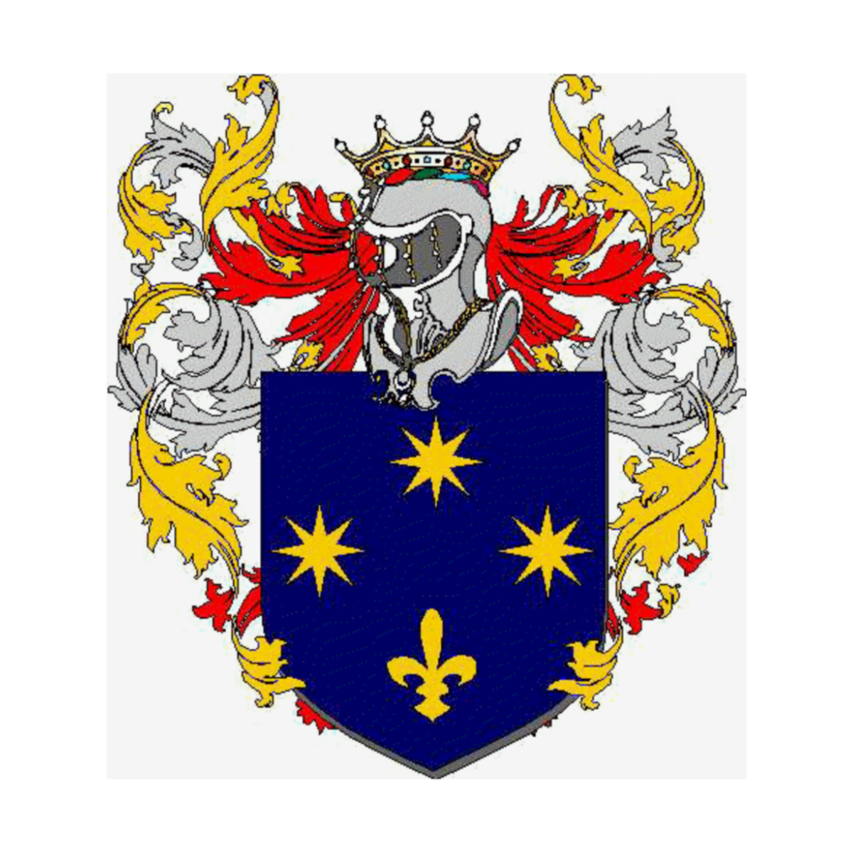 Coat of arms of family Stazioli