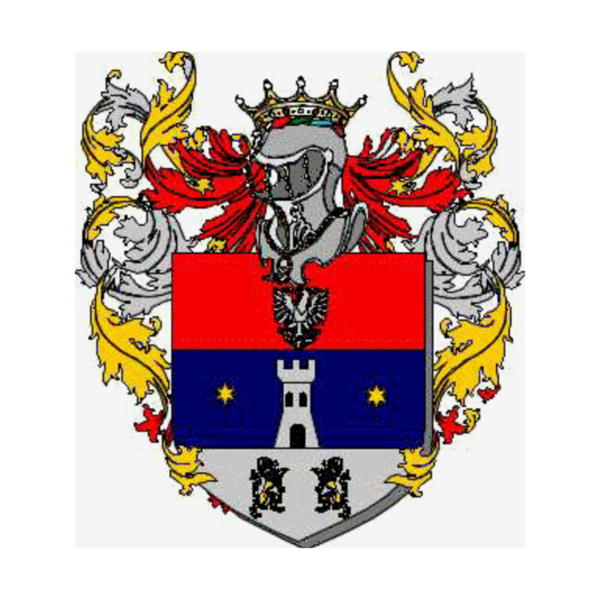 Wappen der Familie Monti Nia
