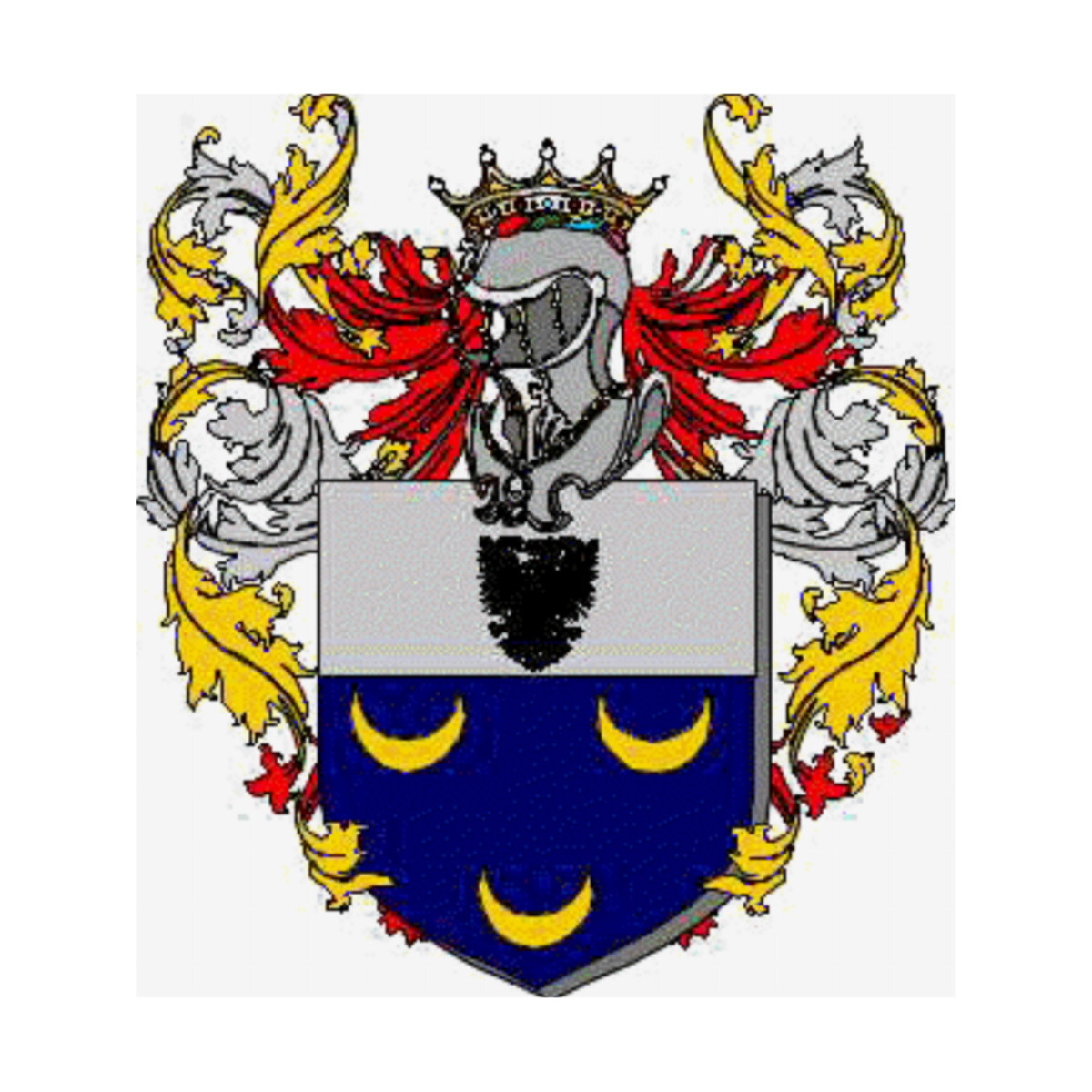 Coat of arms of family De Aglio
