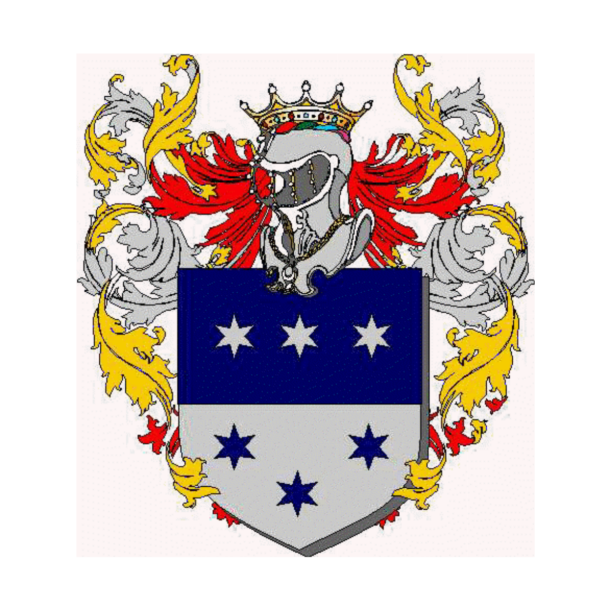 Coat of arms of family Agatiello