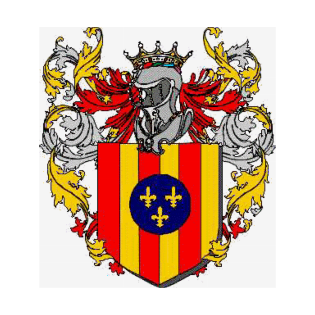 Coat of arms of family La Badessa