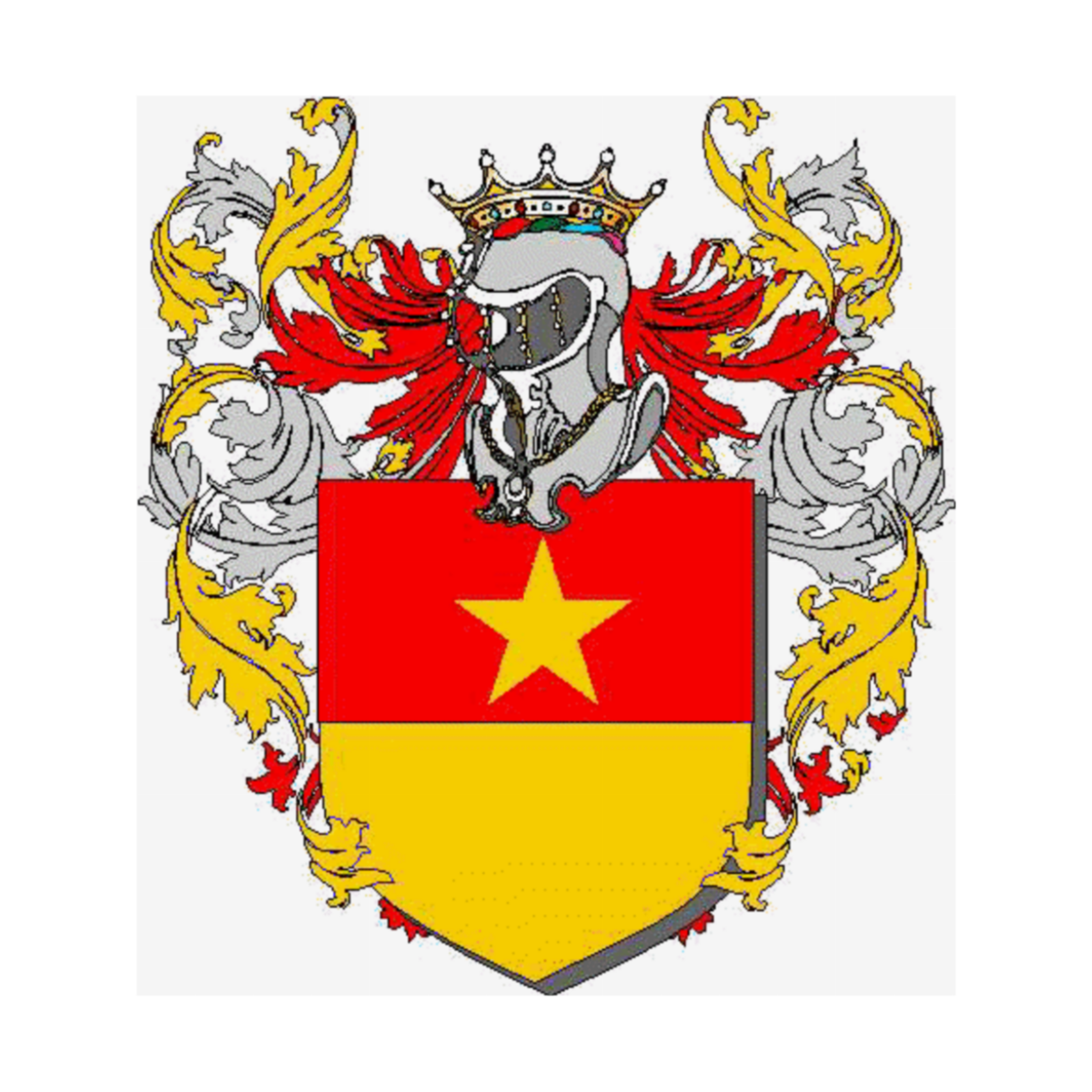 Coat of arms of family Montefano