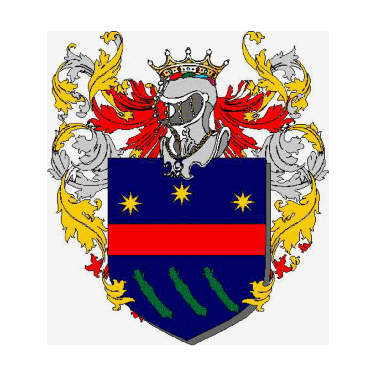 Coat of arms of family Montego