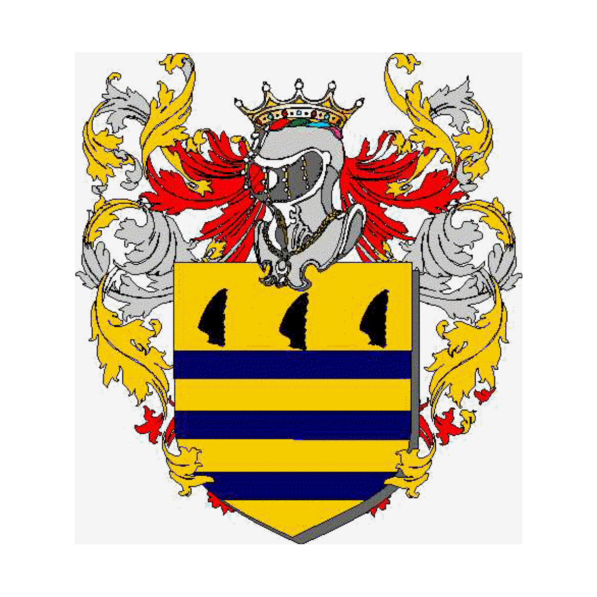 Coat of arms of family Enricio