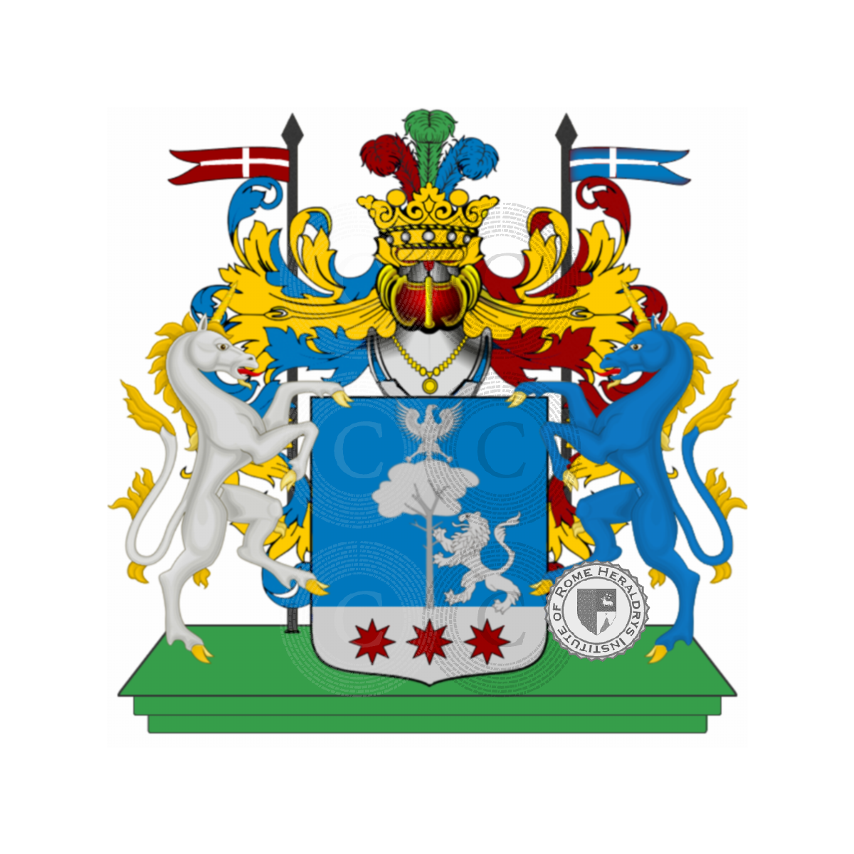 Coat of arms of family Sciurpa