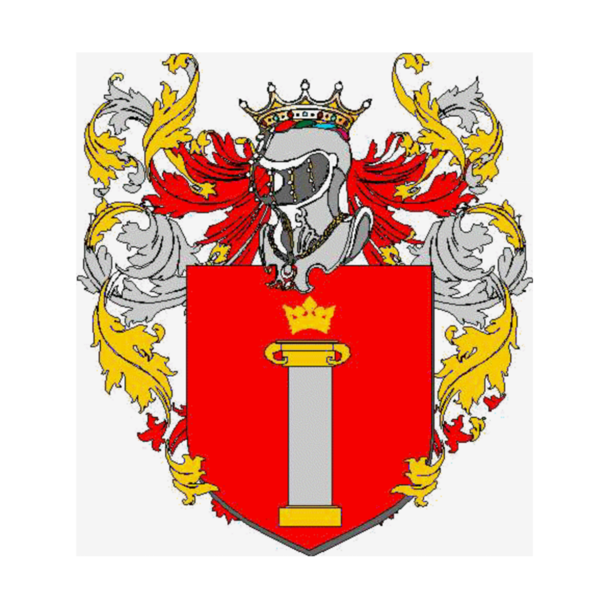 Coat of arms of family Nivaro