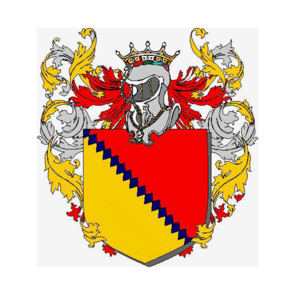Coat of arms of family Rivaro