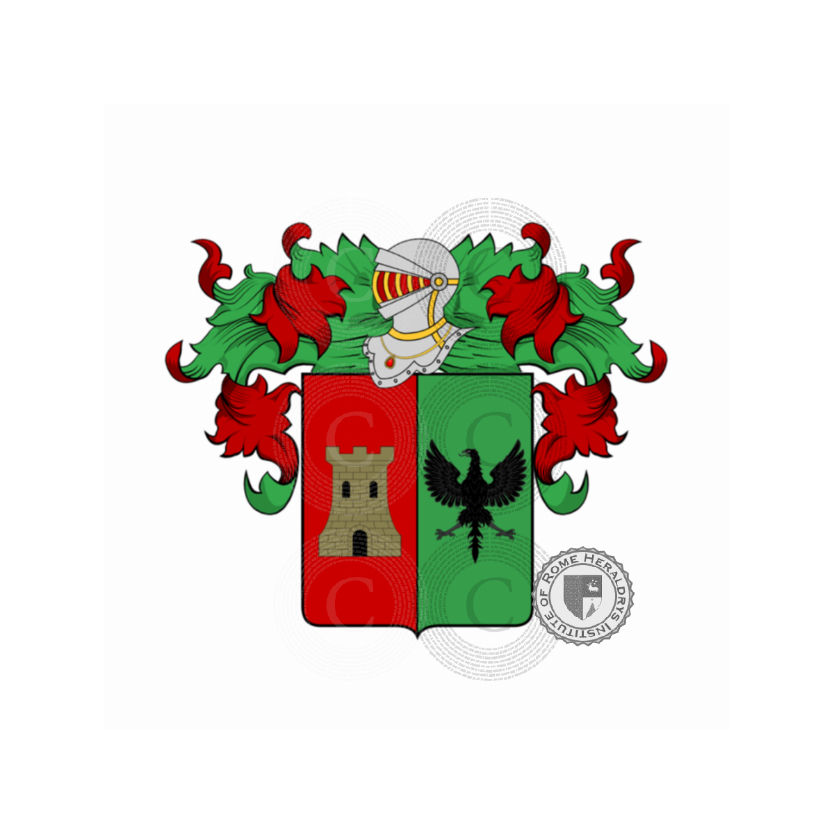 Wappen der Familie, Cargnel,Carnelli,Carnielli
