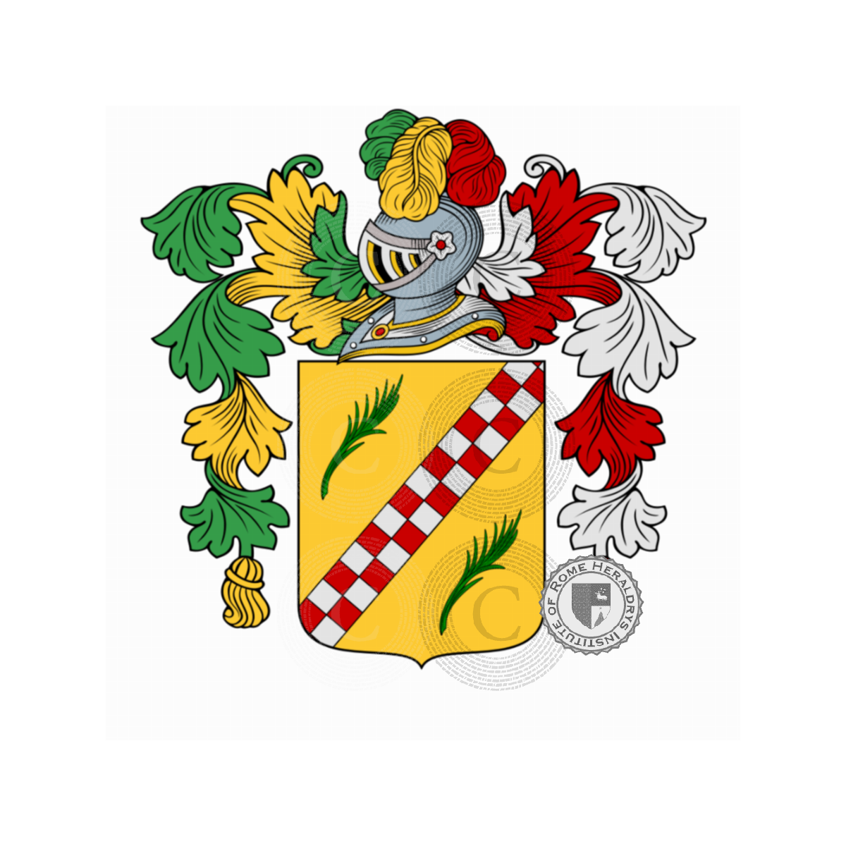 Escudo de la familiaLorenzini