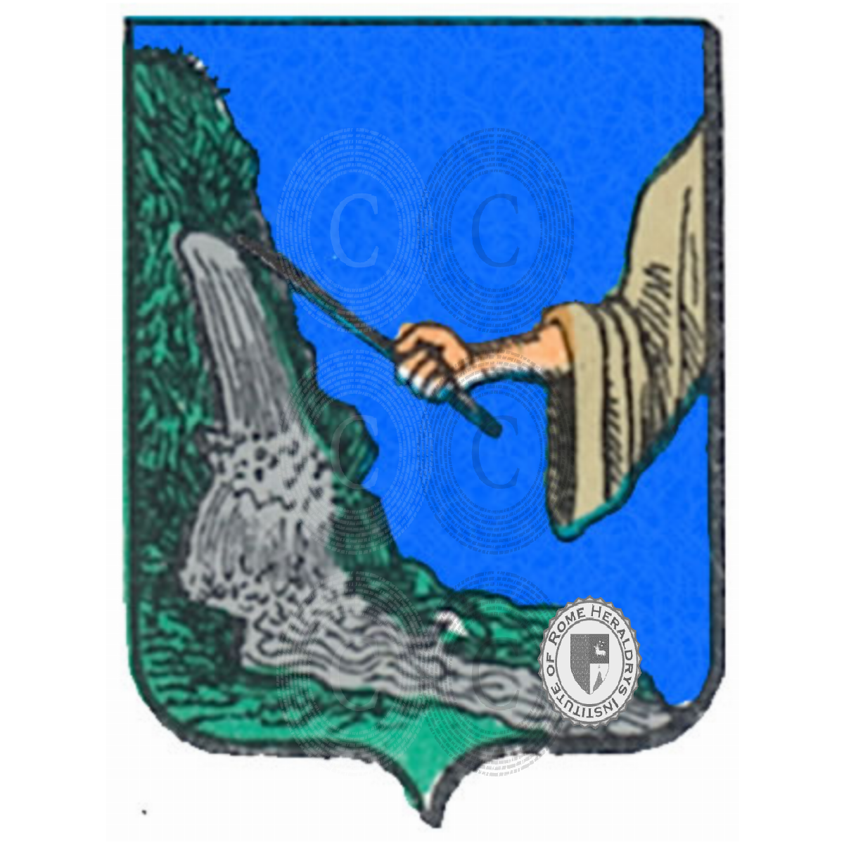 Coat of arms of familyArone