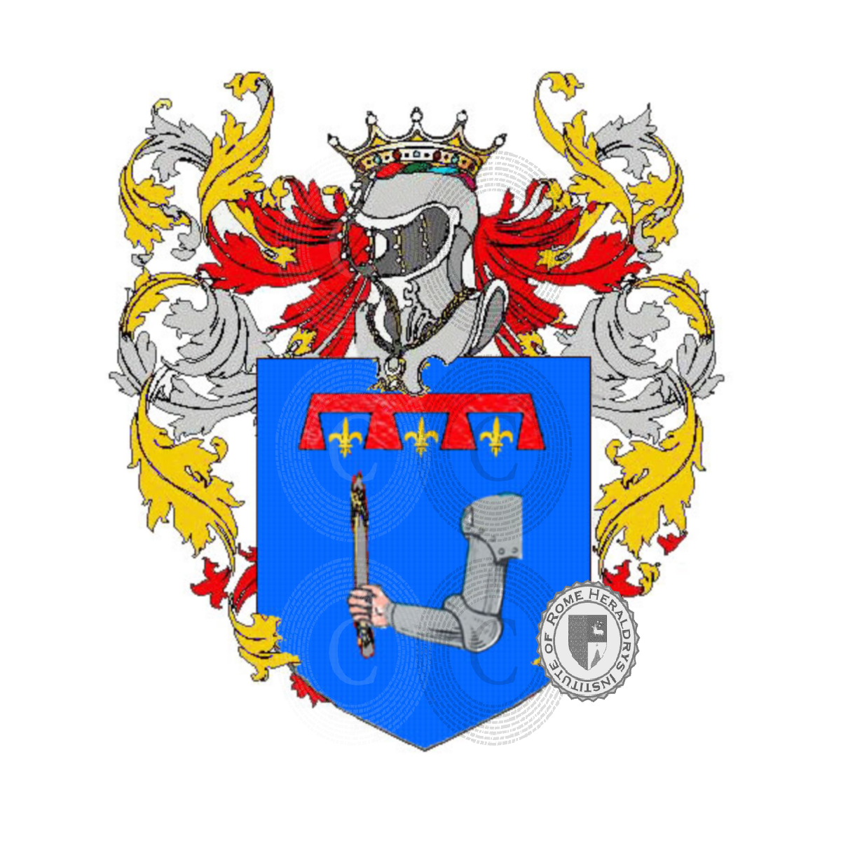 Coat of arms of familyrighetti