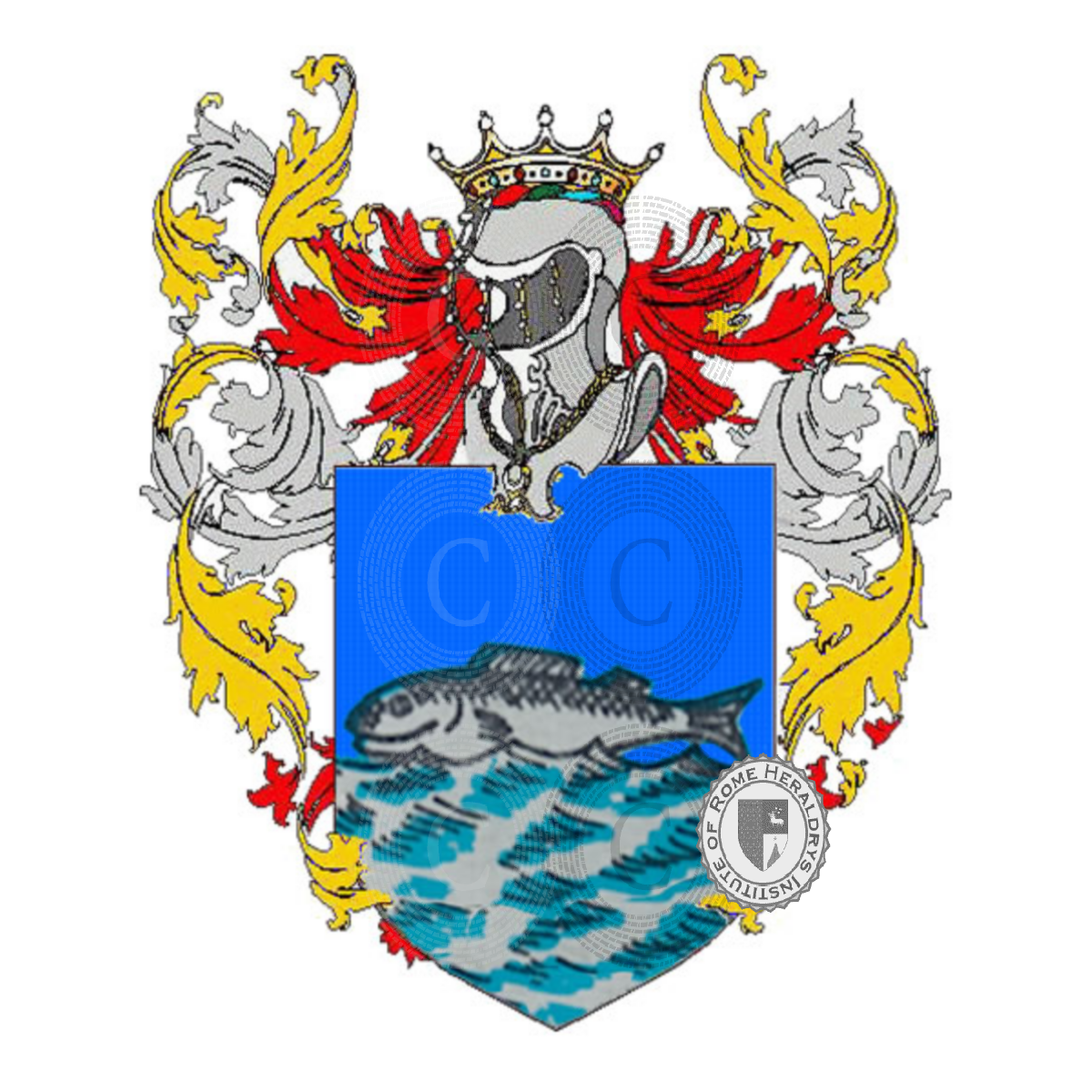 Wappen der FamilieImpellizzeri, Impellitieri,Pelizzer,Pellizzeri