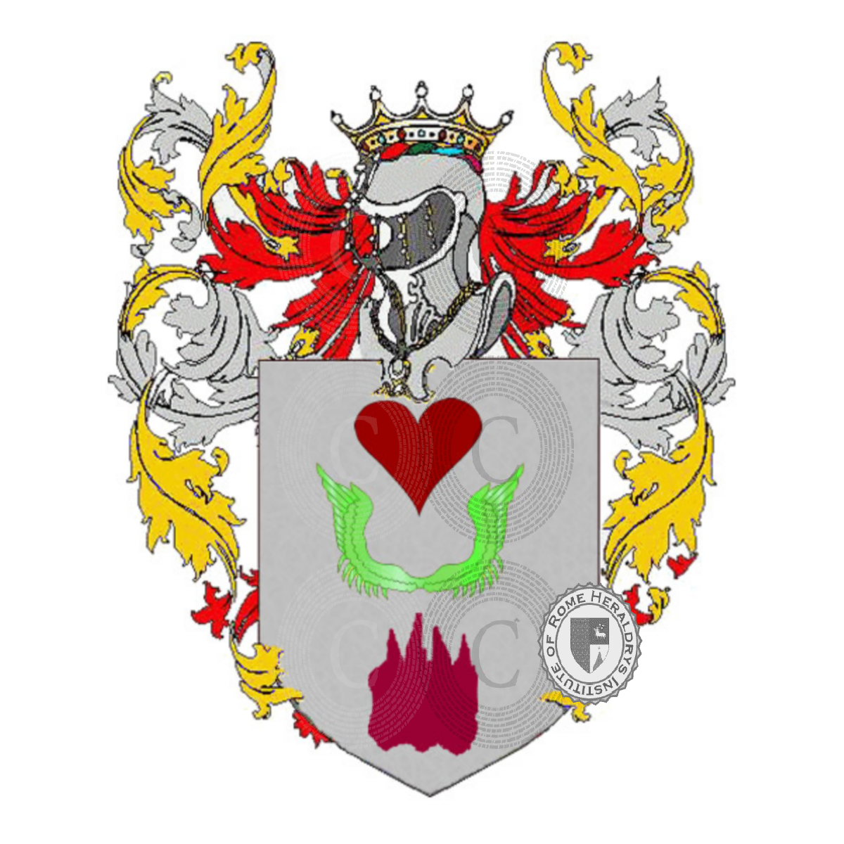 Coat of arms of familyaliquo