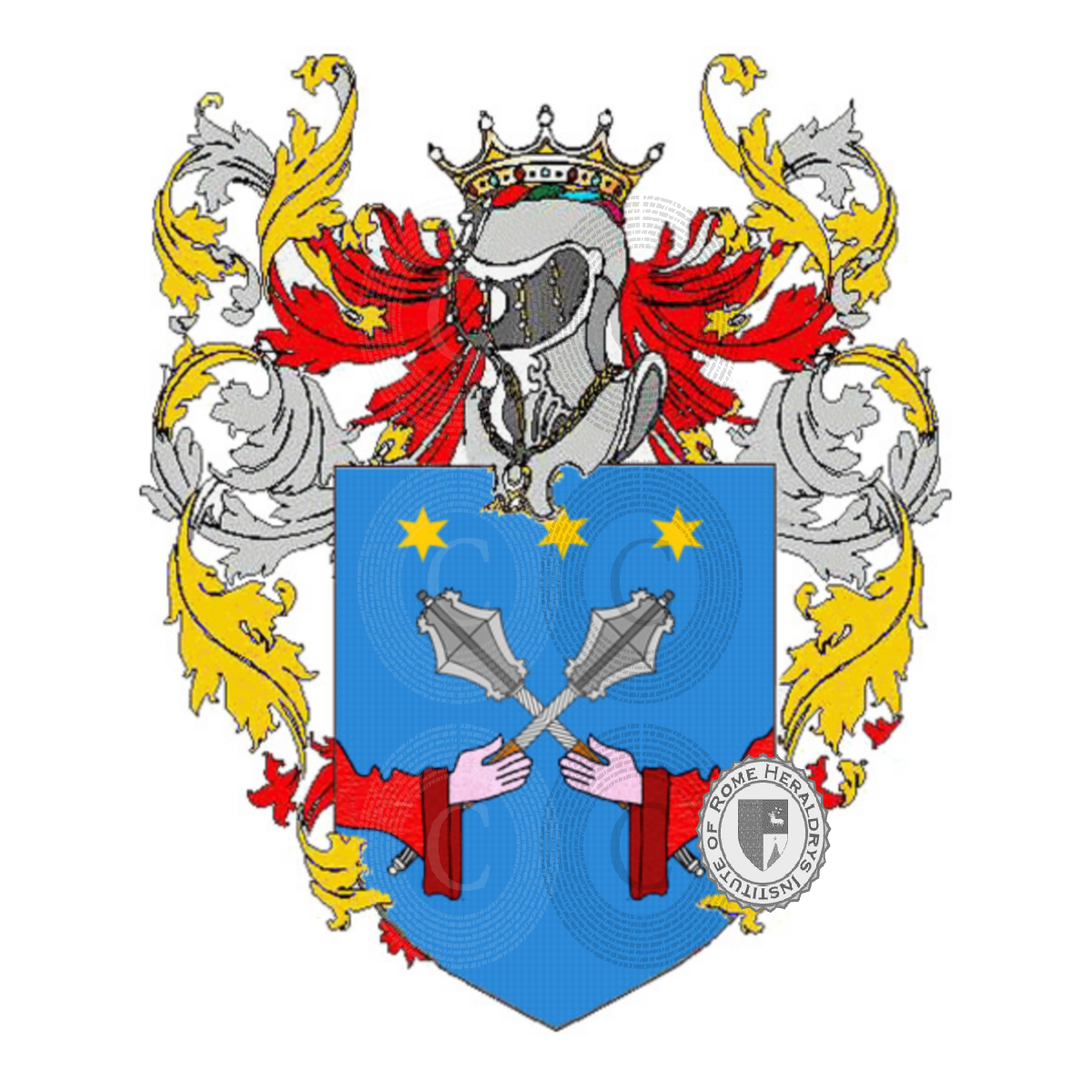 Wappen der Familiemazzetti