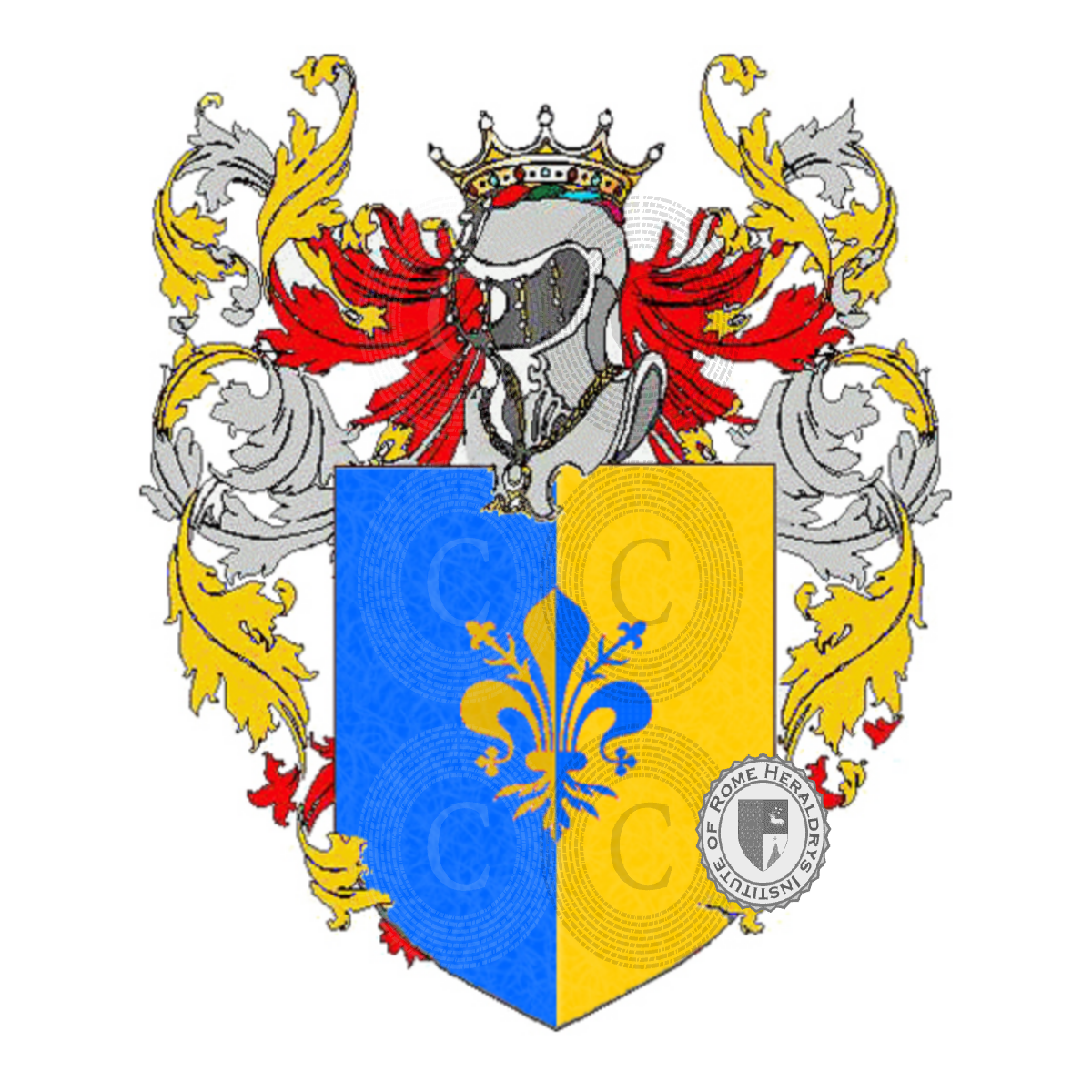 Wappen der FamilieCarrocci