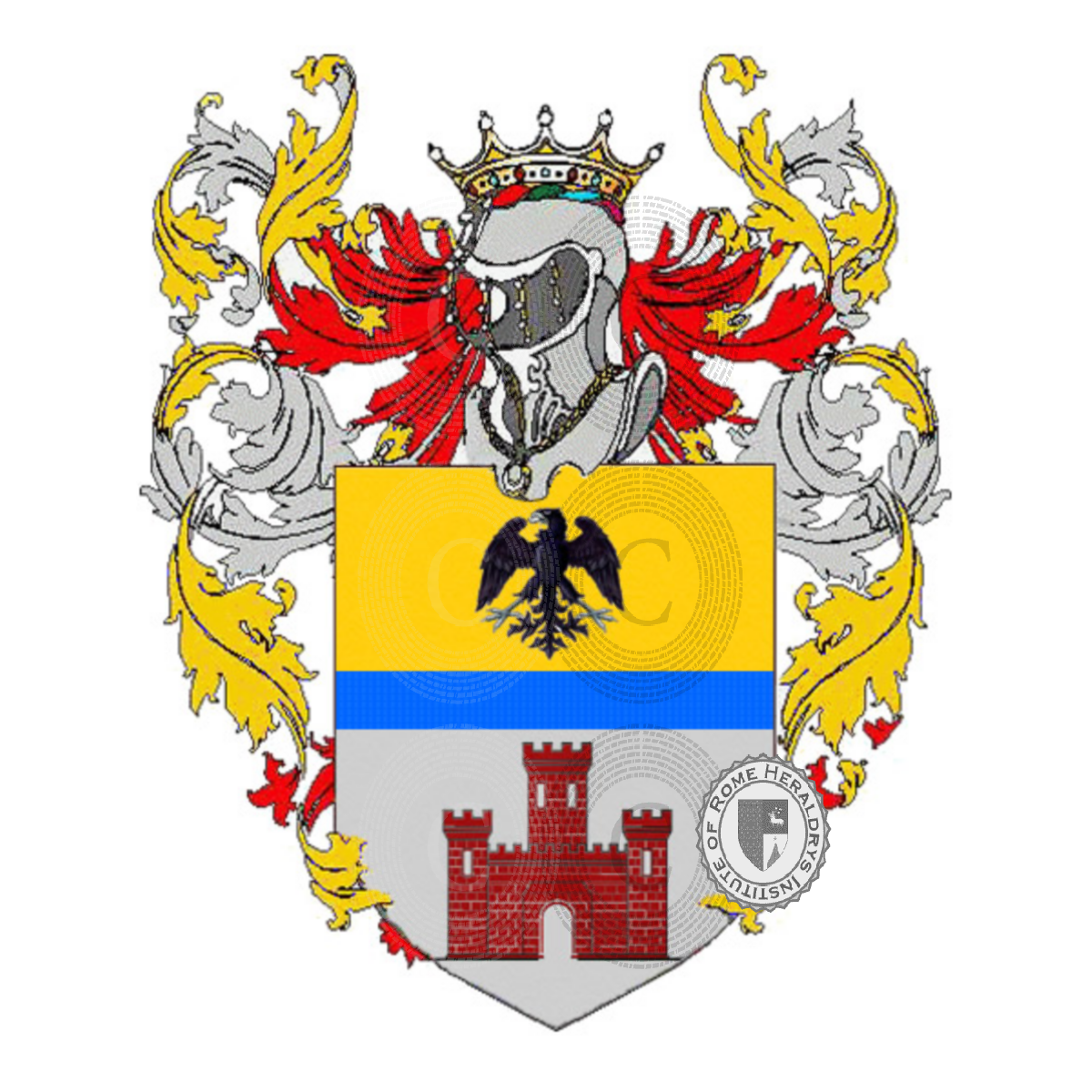 Coat of arms of familysandrone