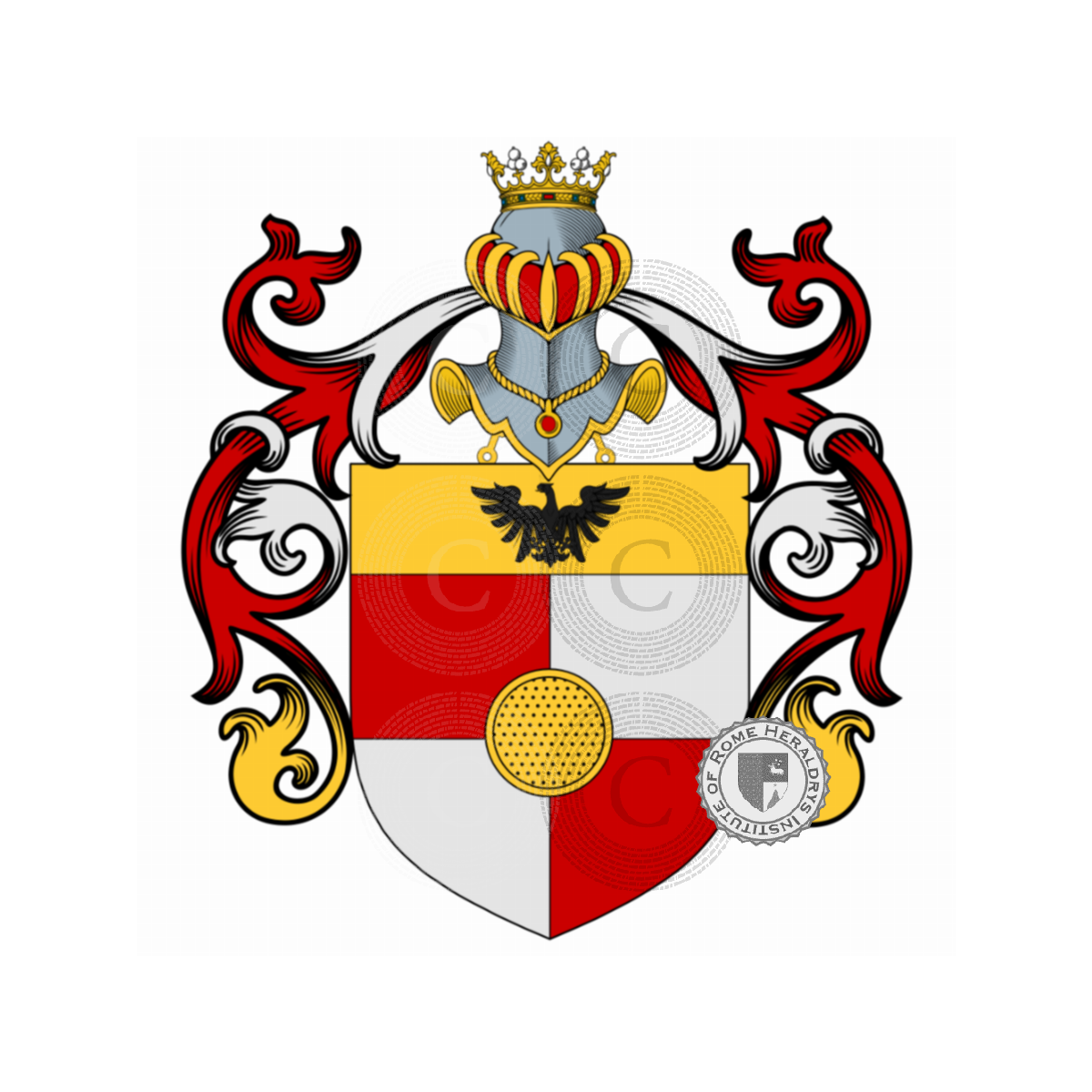 Escudo de la familiaCrivelli, Corvelo,Crivelli