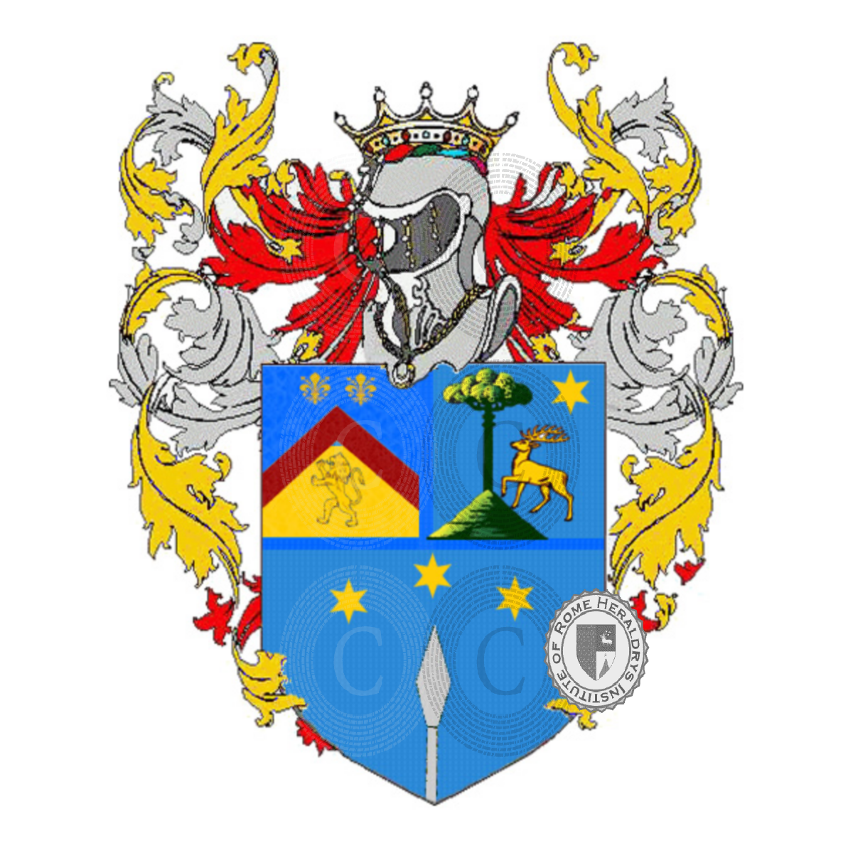 Coat of arms of familyFerraresi