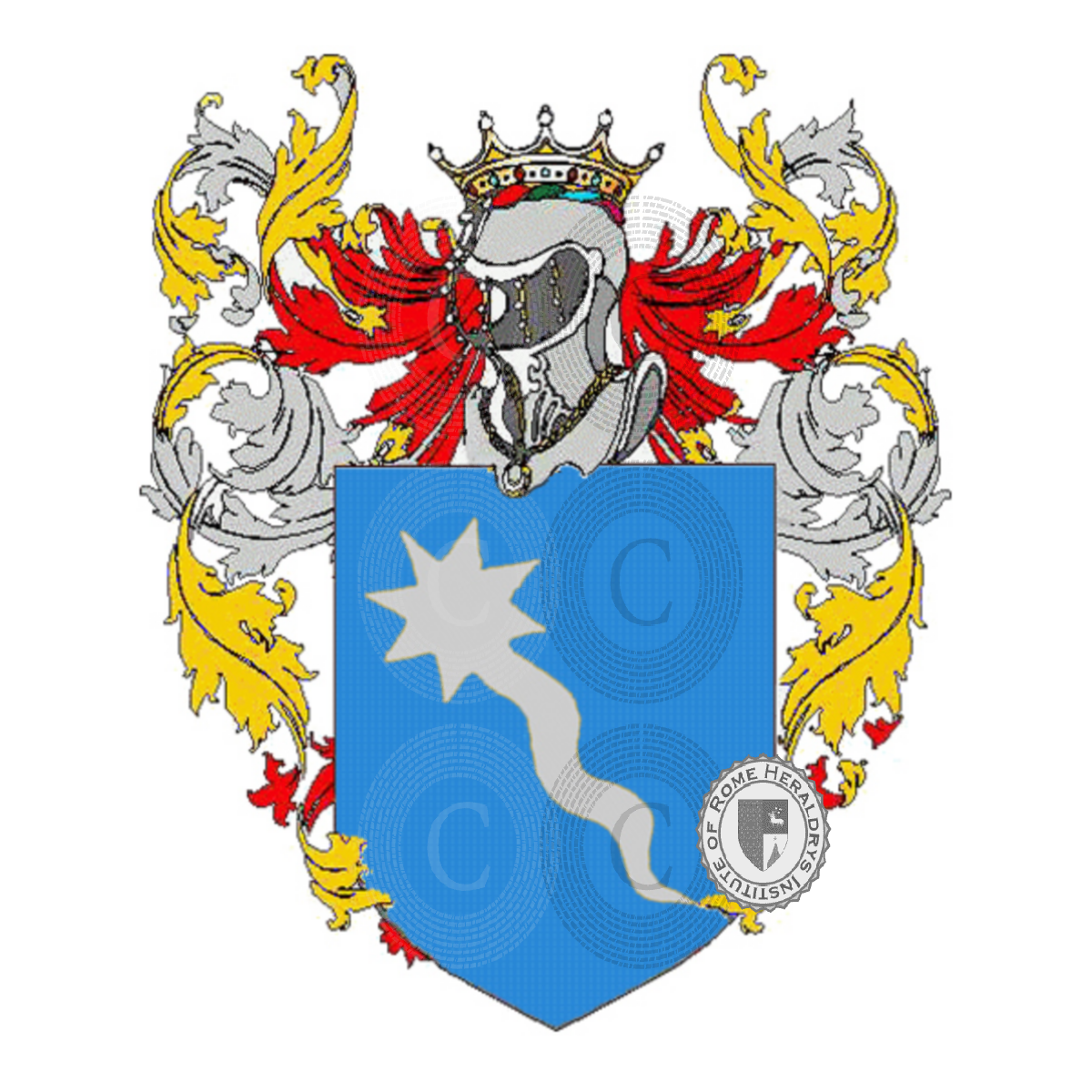 Wappen der Familiecomazzi