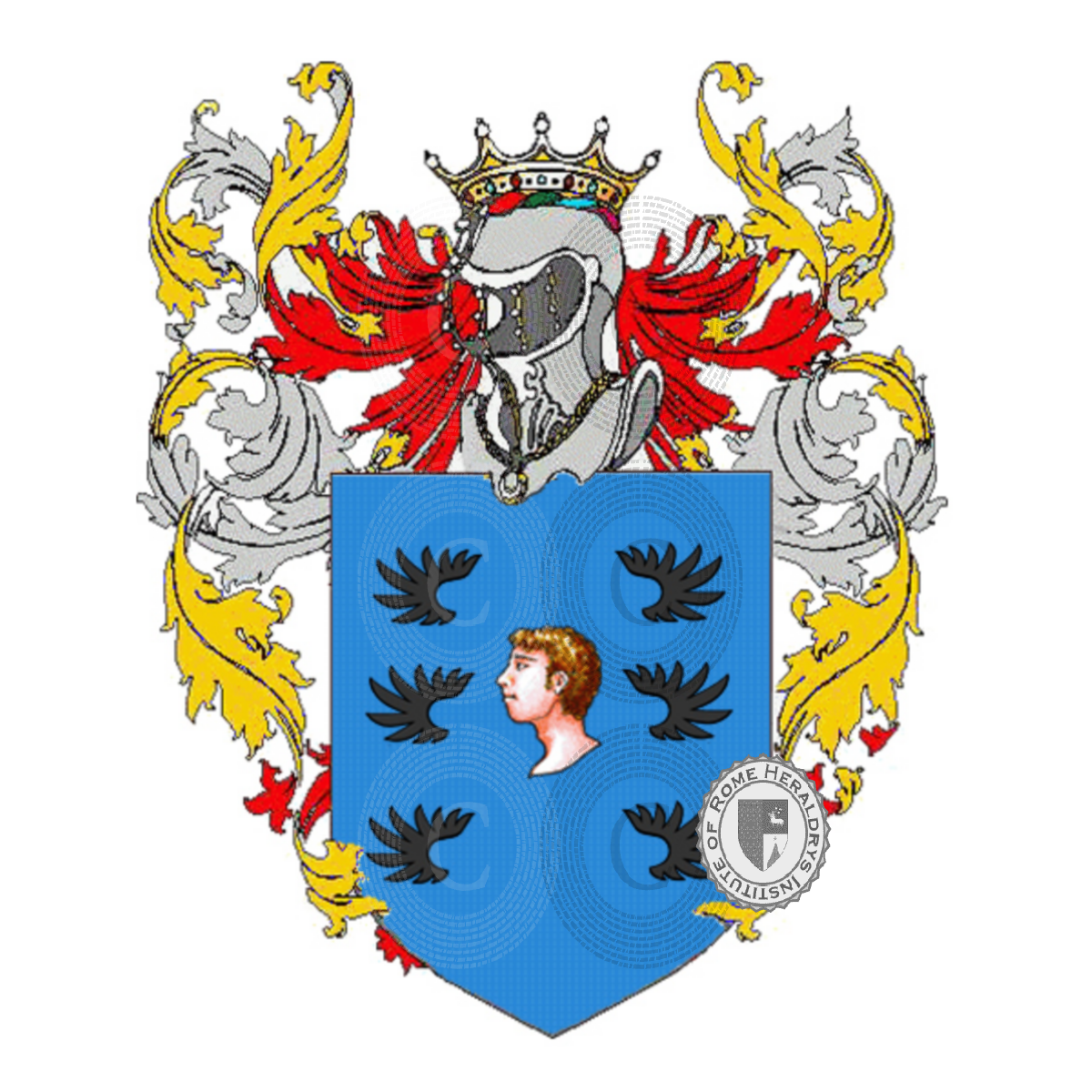 Coat of arms of familyserafino