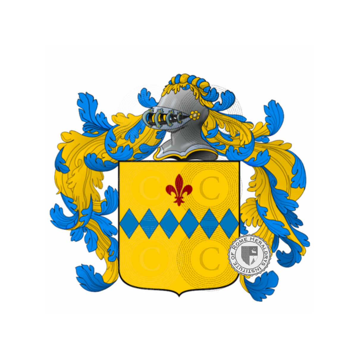 Coat of arms of familyVancini, Cevennini