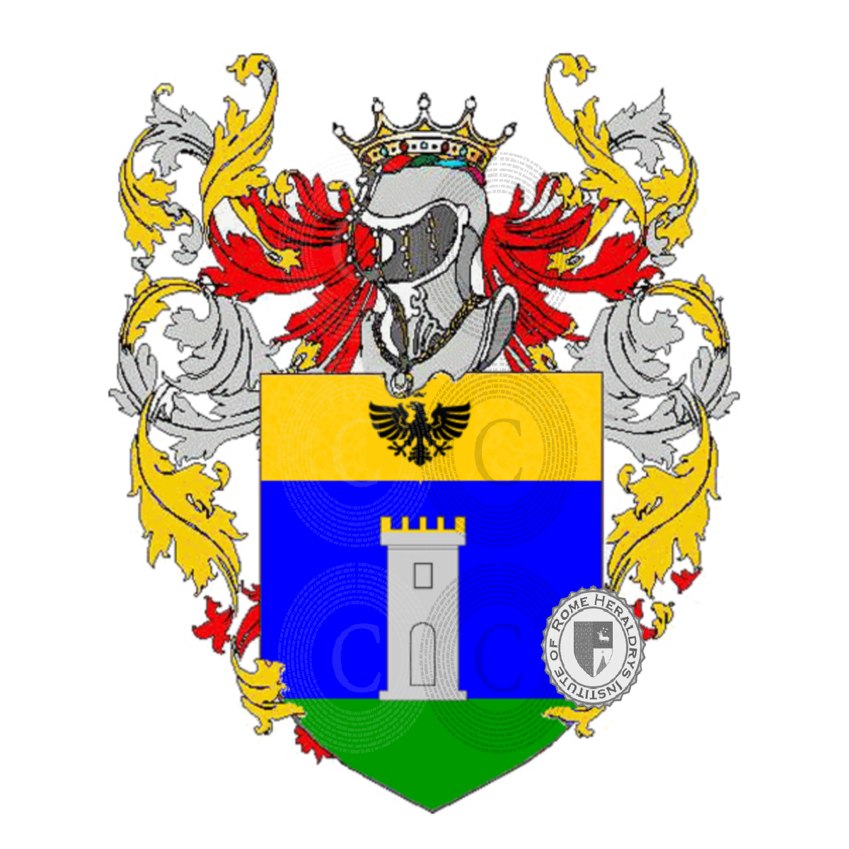 Wappen der Familiepalazzolo